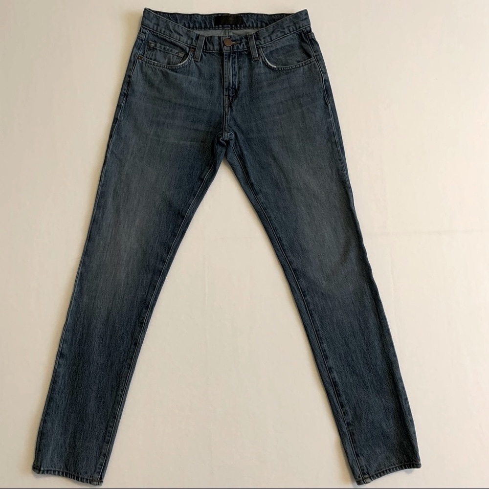 J Brand Tyler Skinny Leg Medium Wash Womens Sz 29 Made In USA Denim Cotton